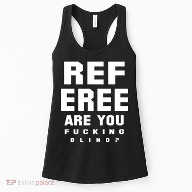 Blind Referee Funny Women's Tank Top