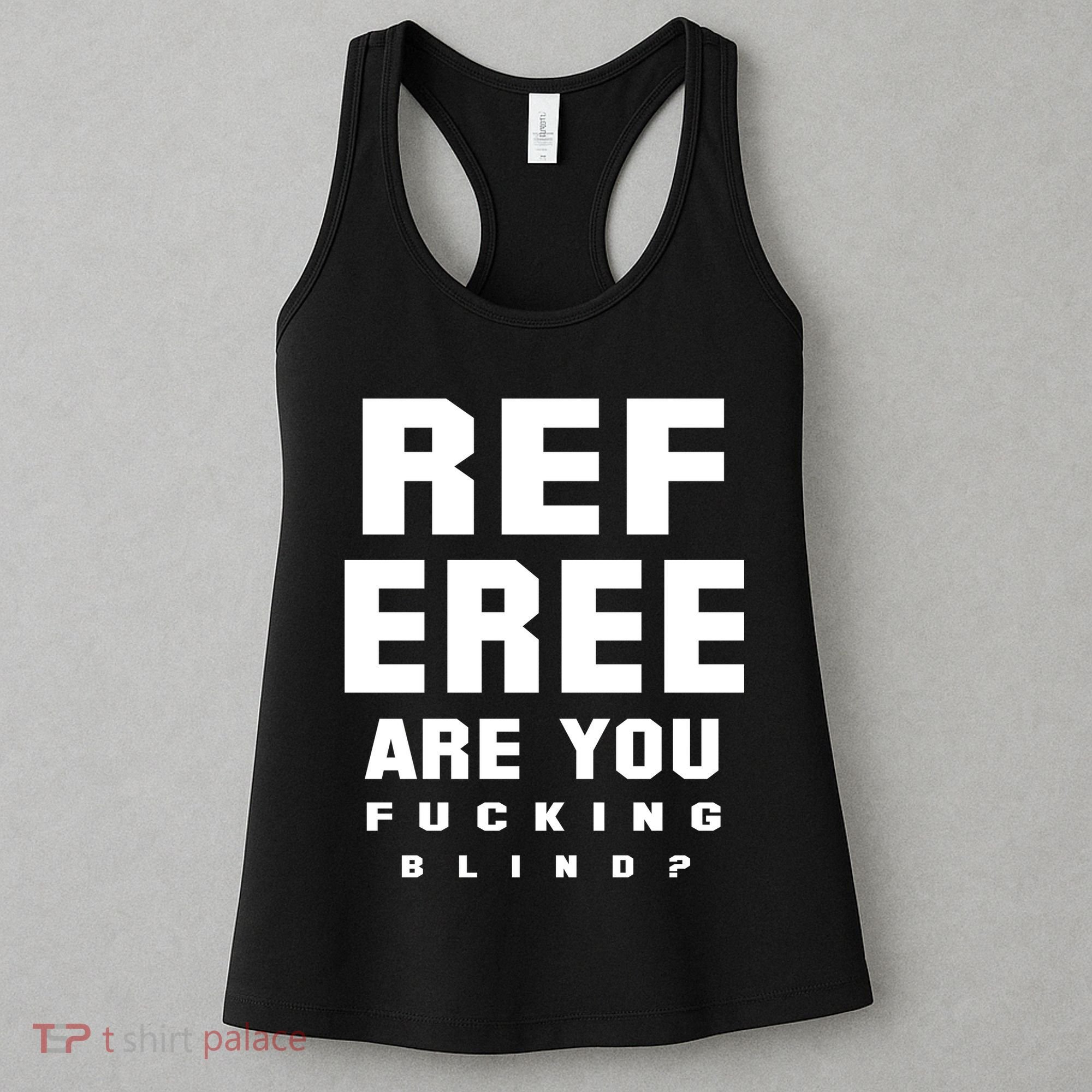 Blind Referee Funny Women's Tank Top