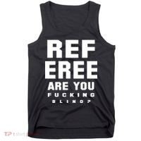 Blind Referee Funny Tank Top thumb 0