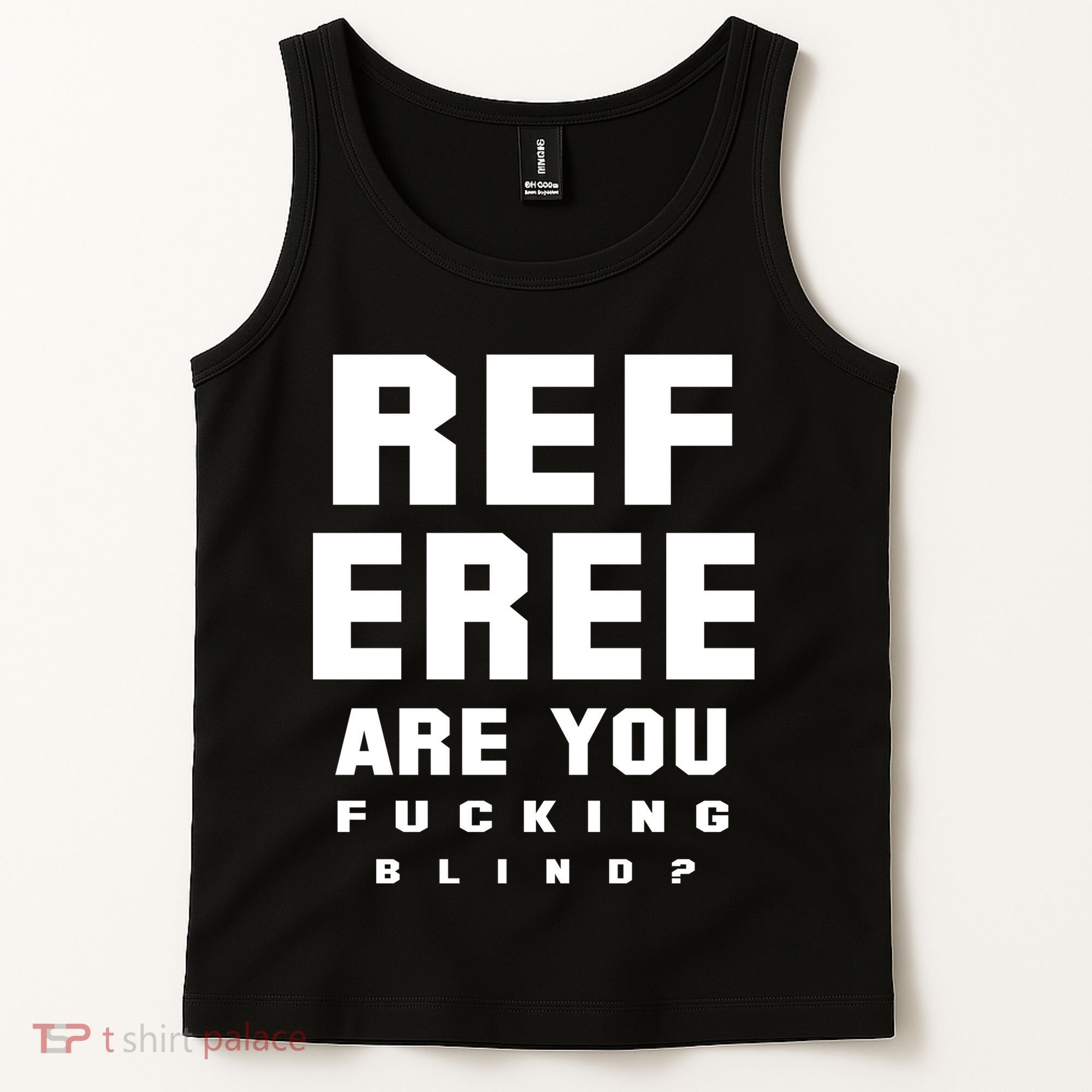 Blind Referee Funny Tank Top