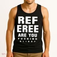 Blind Referee Funny Tank Top thumb 3
