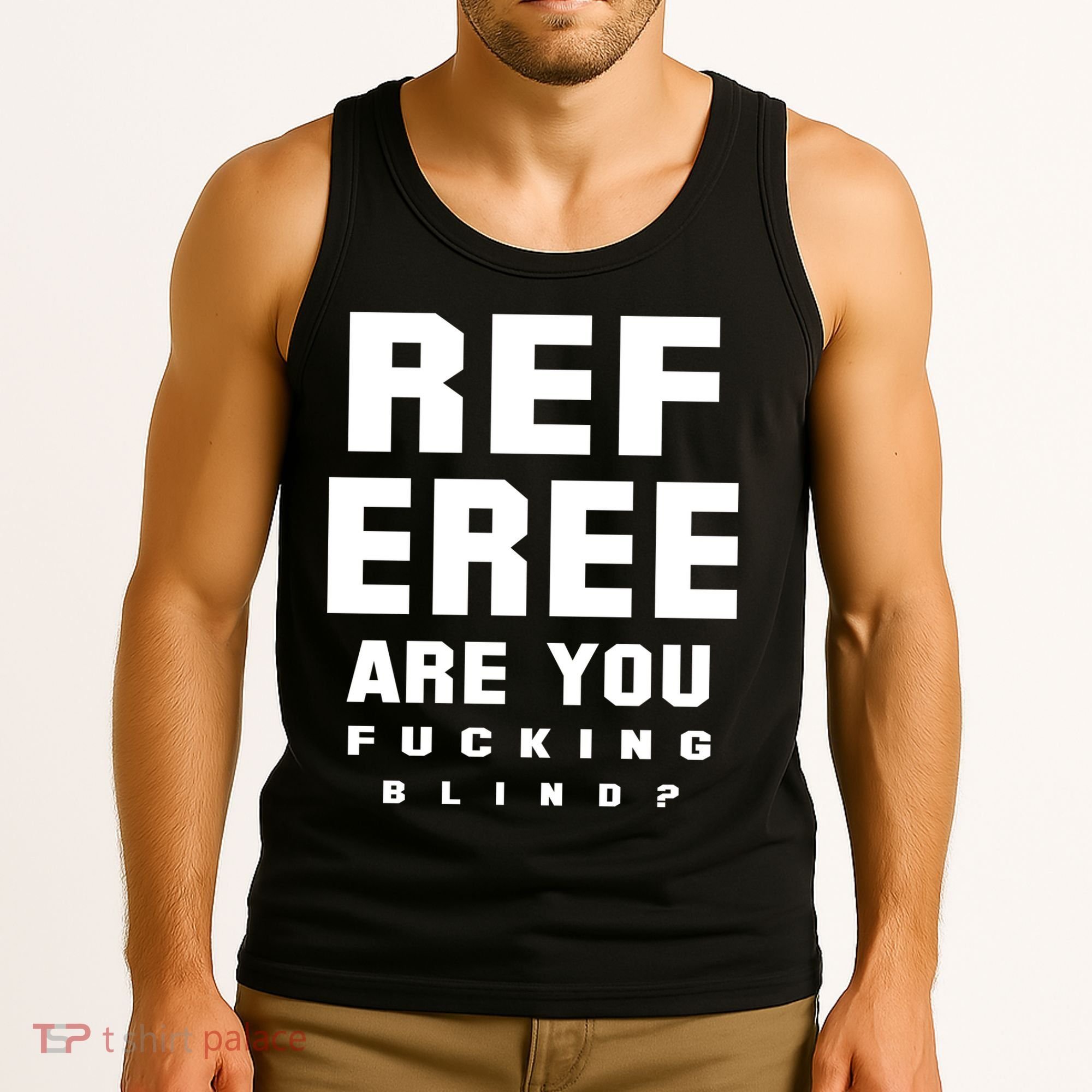 Blind Referee Funny Tank Top