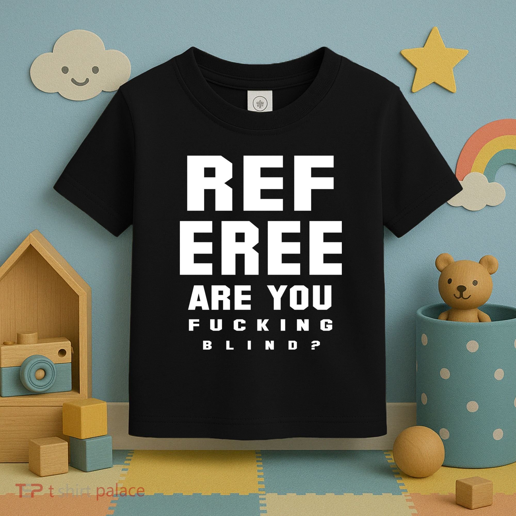 Blind Referee Funny Toddler T-Shirt