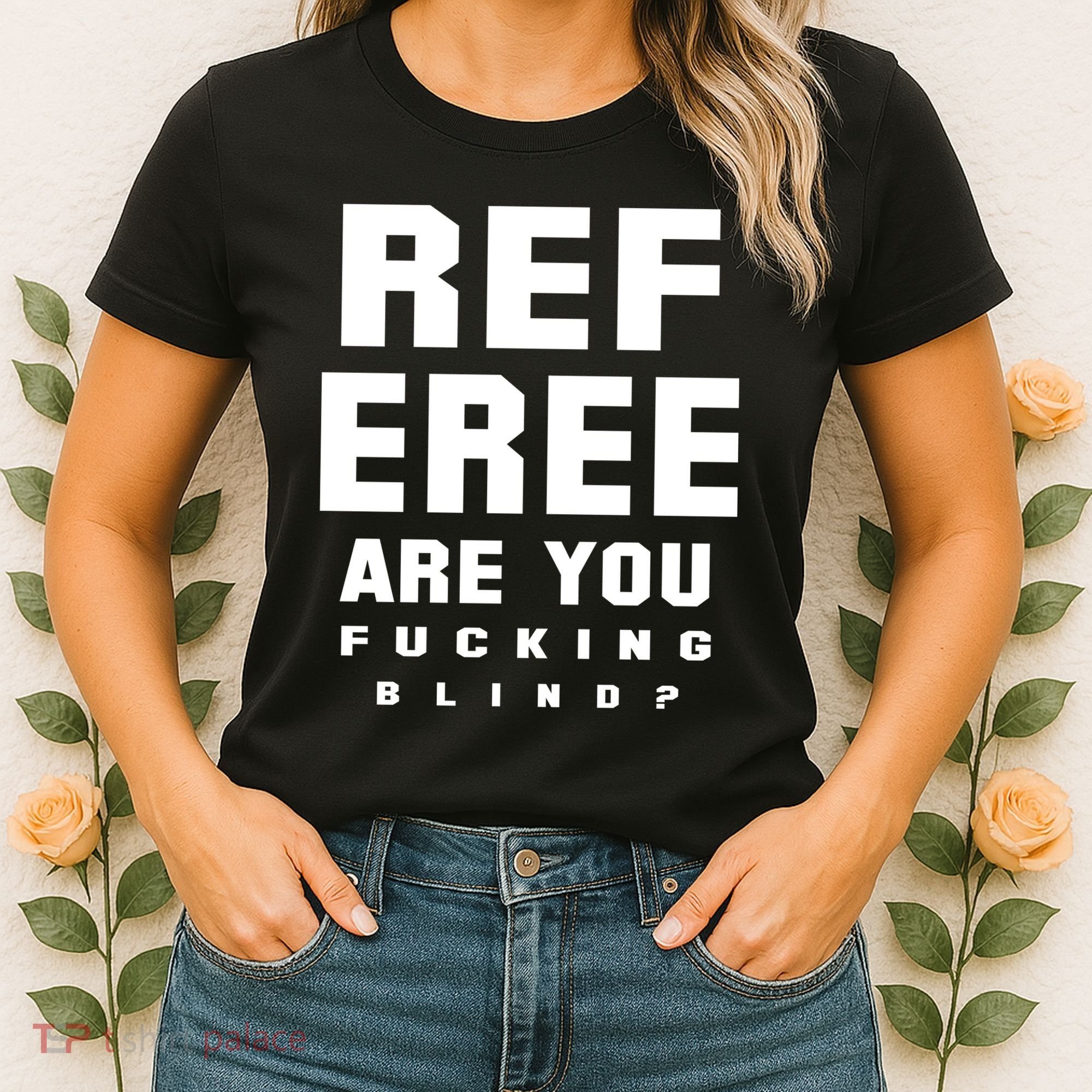 Blind Referee Funny Women's T-Shirt