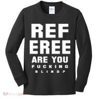 Blind Referee Funny Kids Long Sleeve Shirt thumb 0