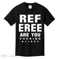 Blind Referee Funny Kids T-Shirt thumb 0