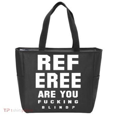 Blind Referee Funny Tote Bag