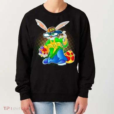 Blinged Easter Bunny Women's Sweatshirt
