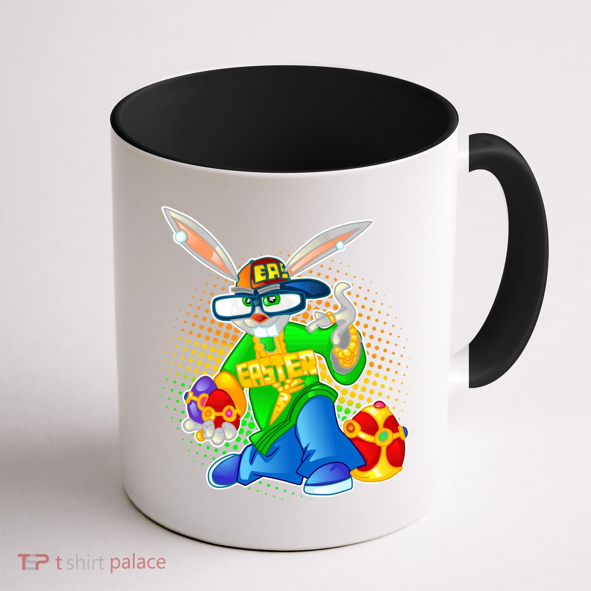Blinged Easter Bunny Coffee Mug