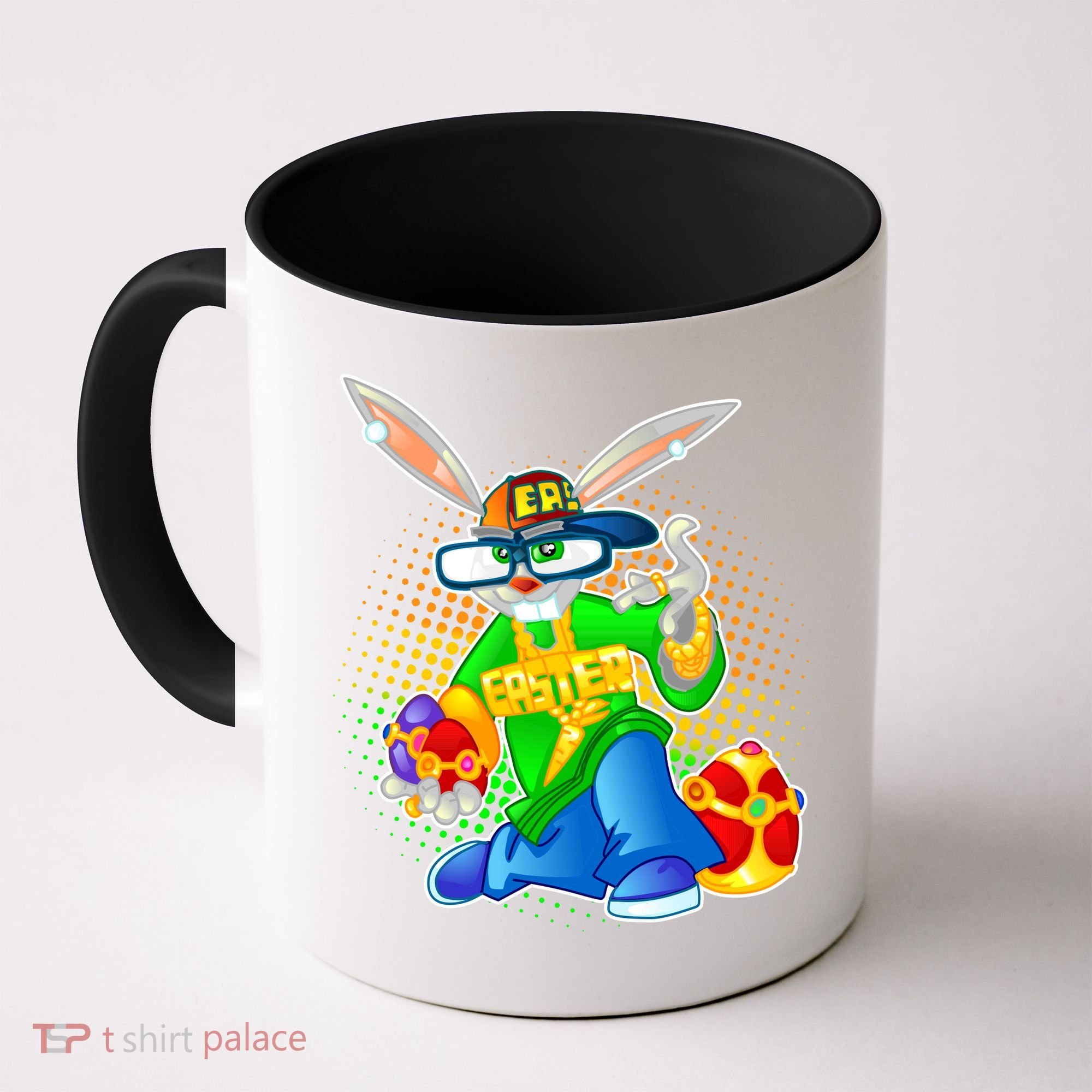 Blinged Easter Bunny Coffee Mug