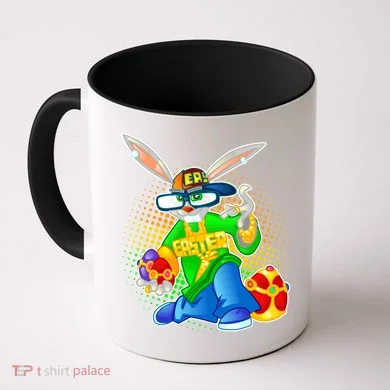 Blinged Easter Bunny Coffee Mug
