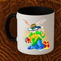 Blinged Easter Bunny Coffee Mug thumb 2
