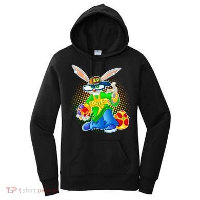 Blinged Easter Bunny Women's Hoodie