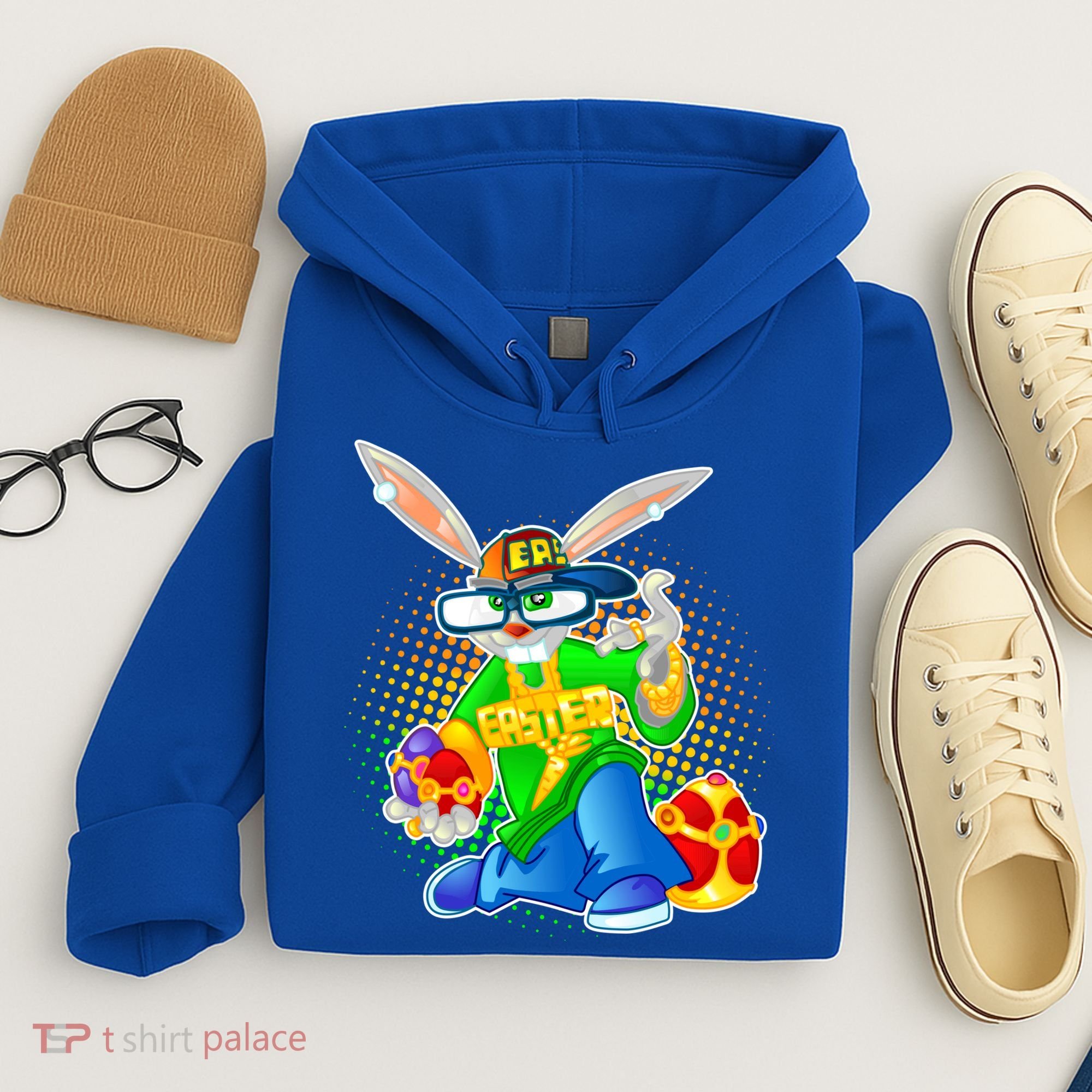 Blinged Easter Bunny Hoodie