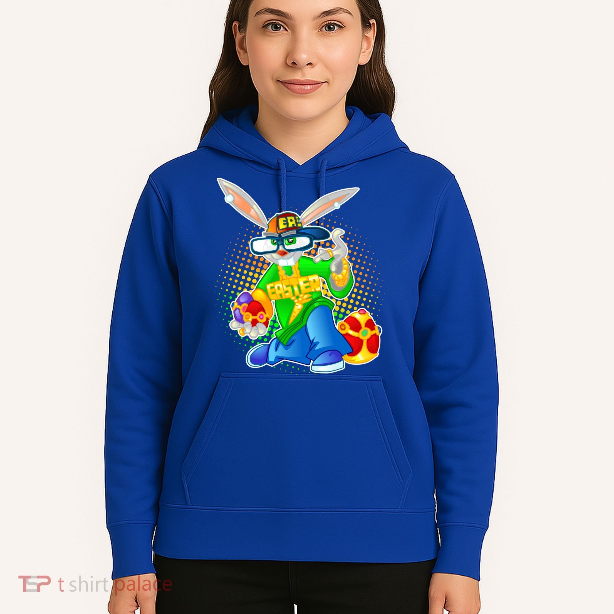 Blinged Easter Bunny Hoodie