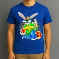 Blinged Easter Bunny T-Shirt thumb 3