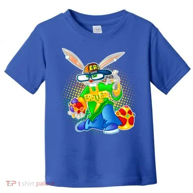 Blinged Easter Bunny Toddler T-Shirt