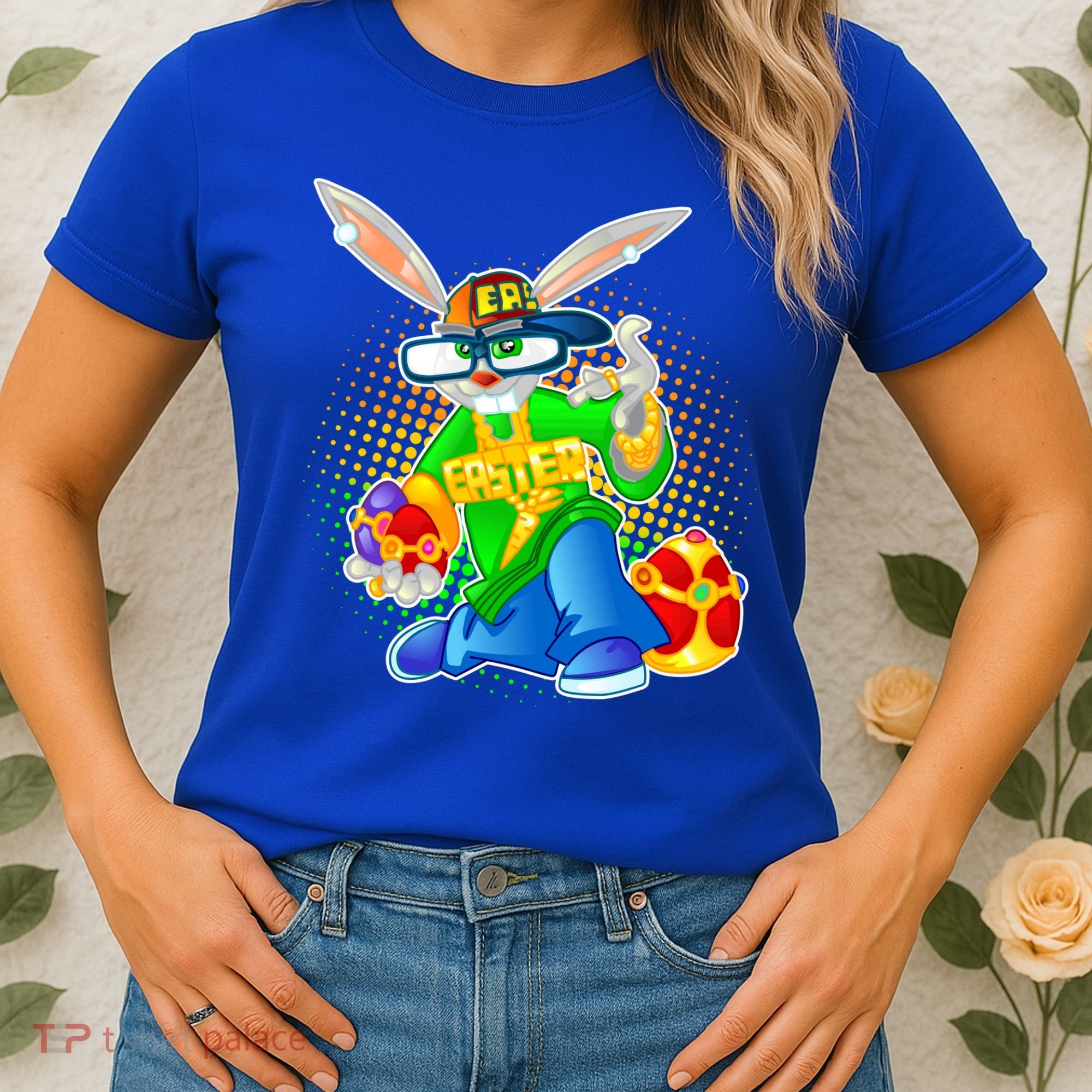Blinged Easter Bunny Women's T-Shirt