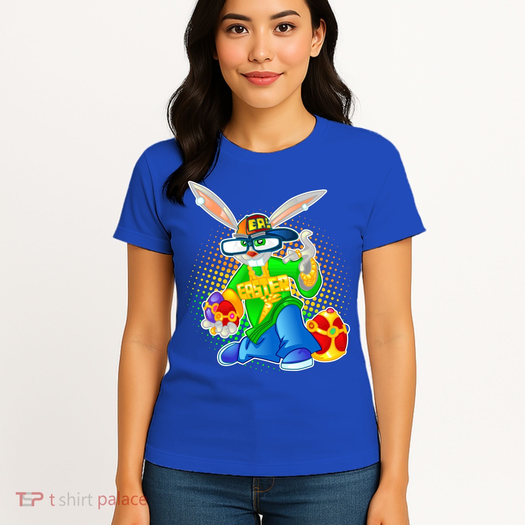 Blinged Easter Bunny Women's T-Shirt
