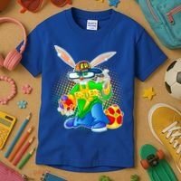 Blinged Easter Bunny Kids T-Shirt thumb 3