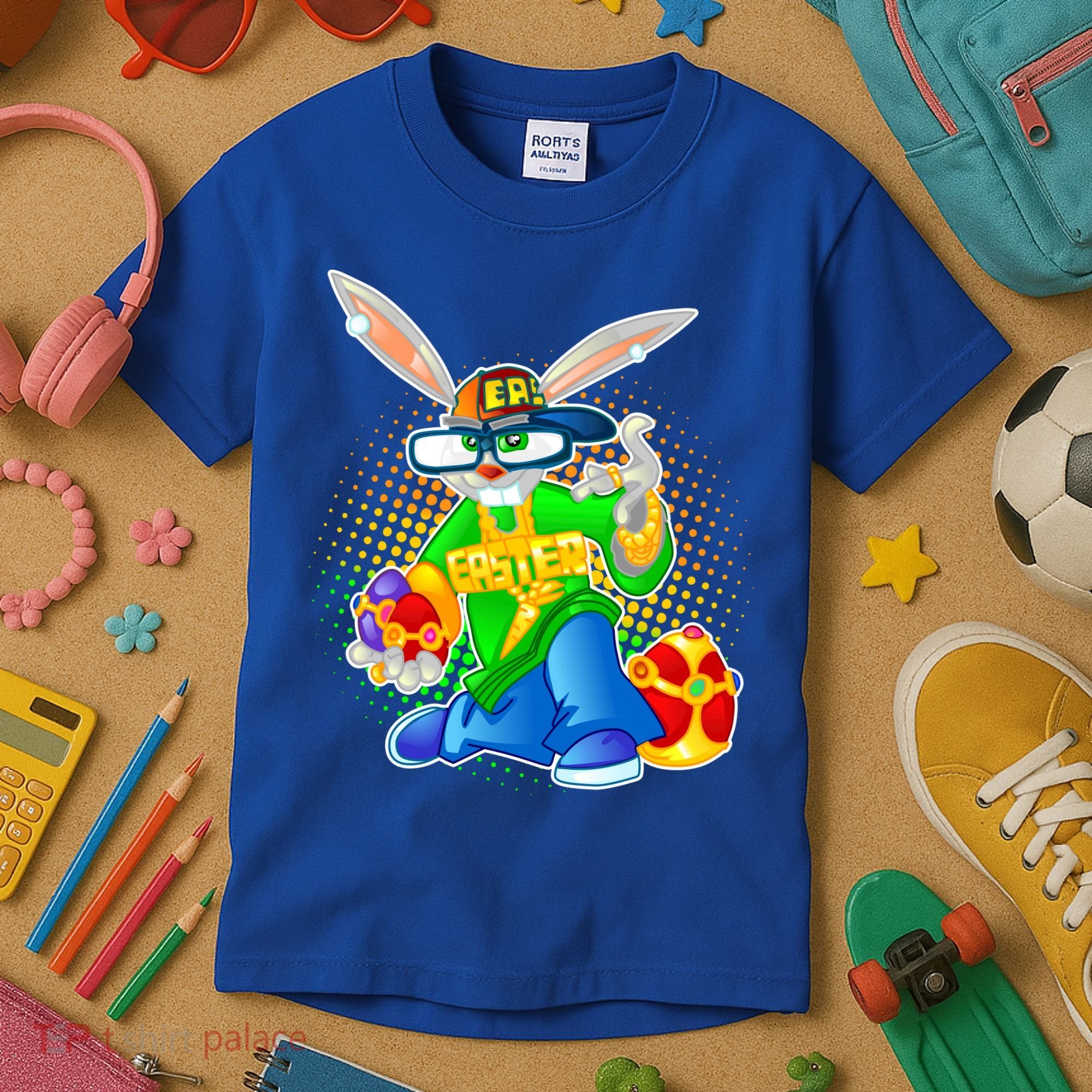 Blinged Easter Bunny Kids T-Shirt