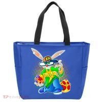 Blinged Easter Bunny Tote Bag thumb 0