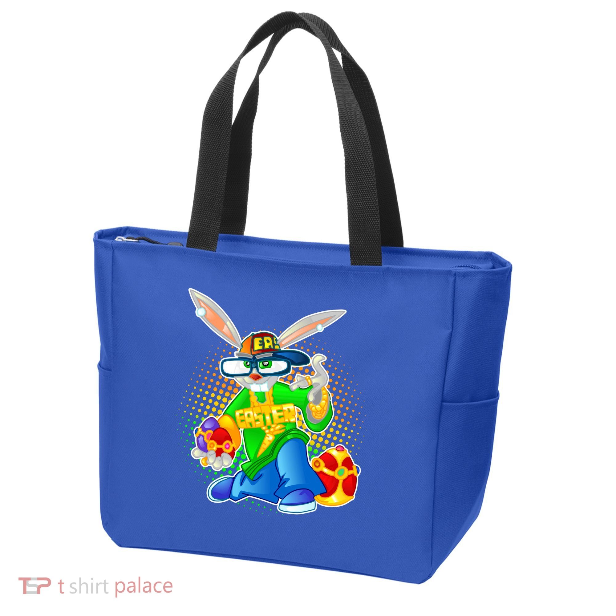Blinged Easter Bunny Tote Bag