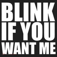 Blink If You Want Me Women's Sweatshirt thumb 2