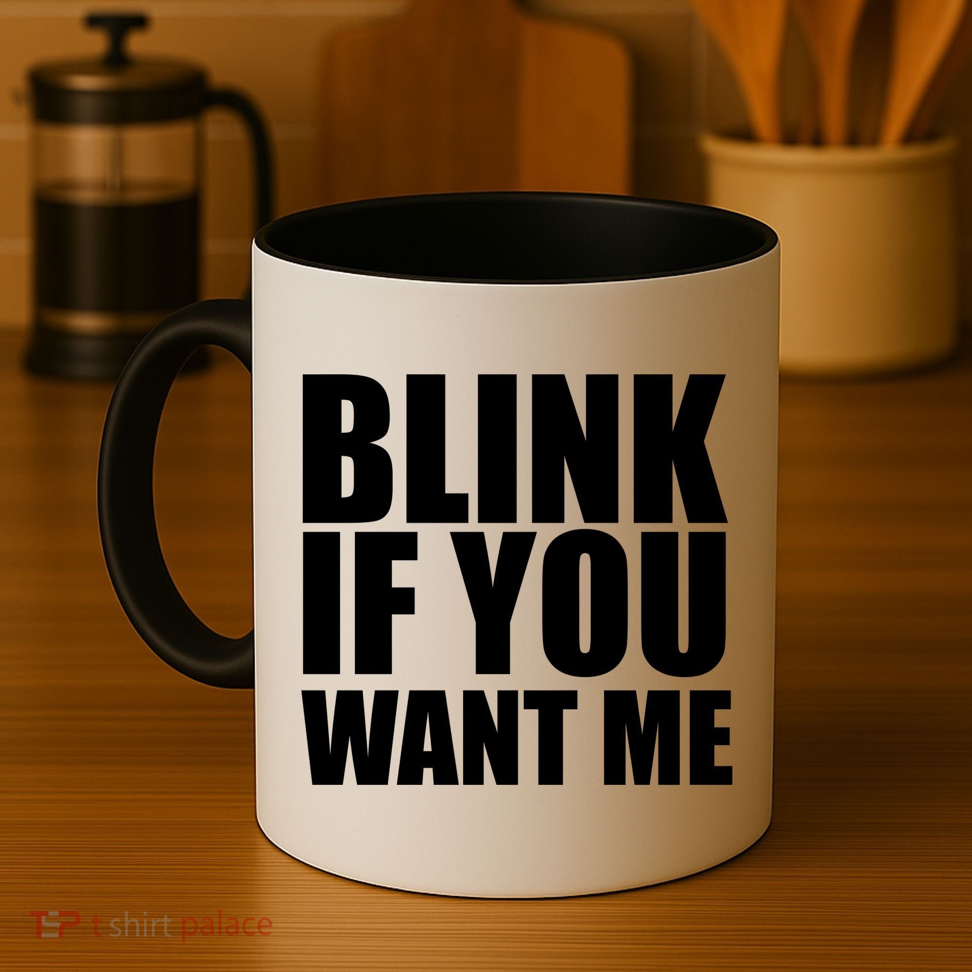Blink If You Want Me Coffee Mug