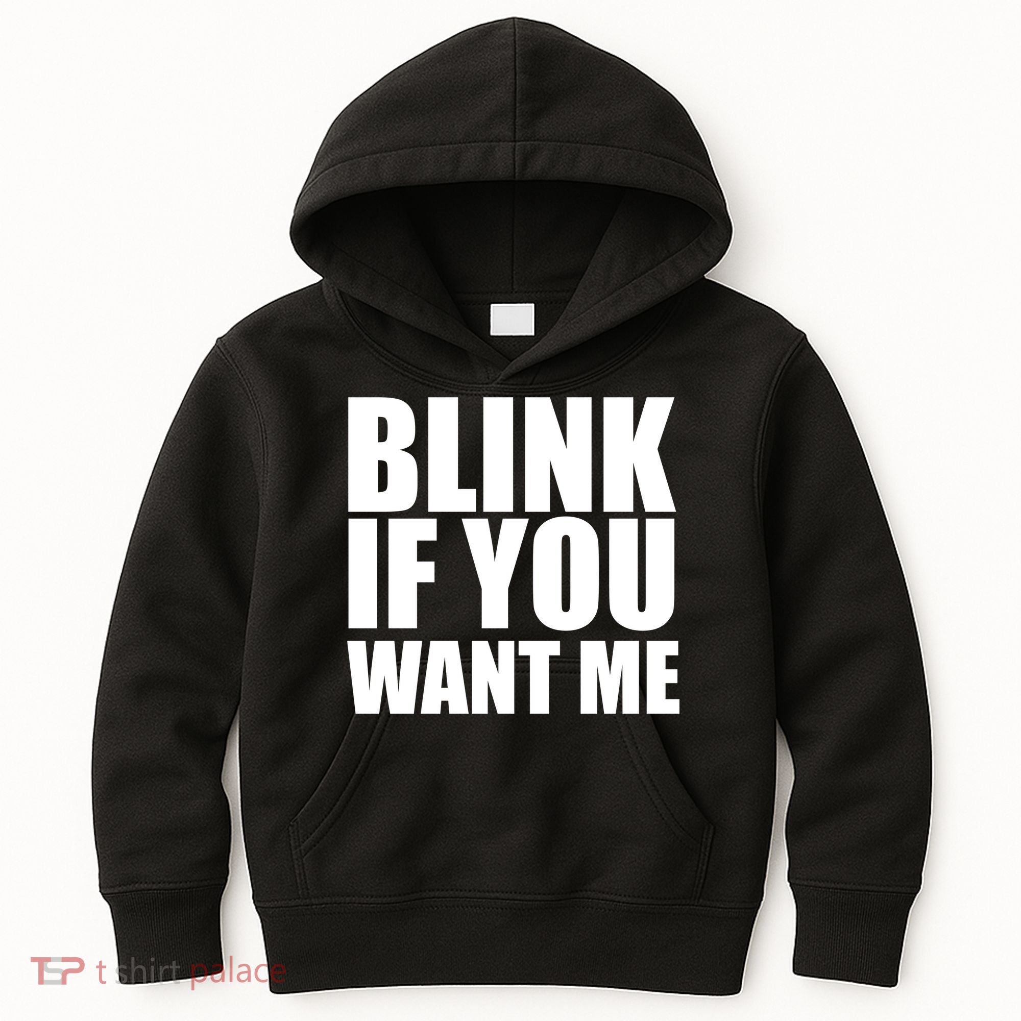 Blink If You Want Me Kids Hoodie