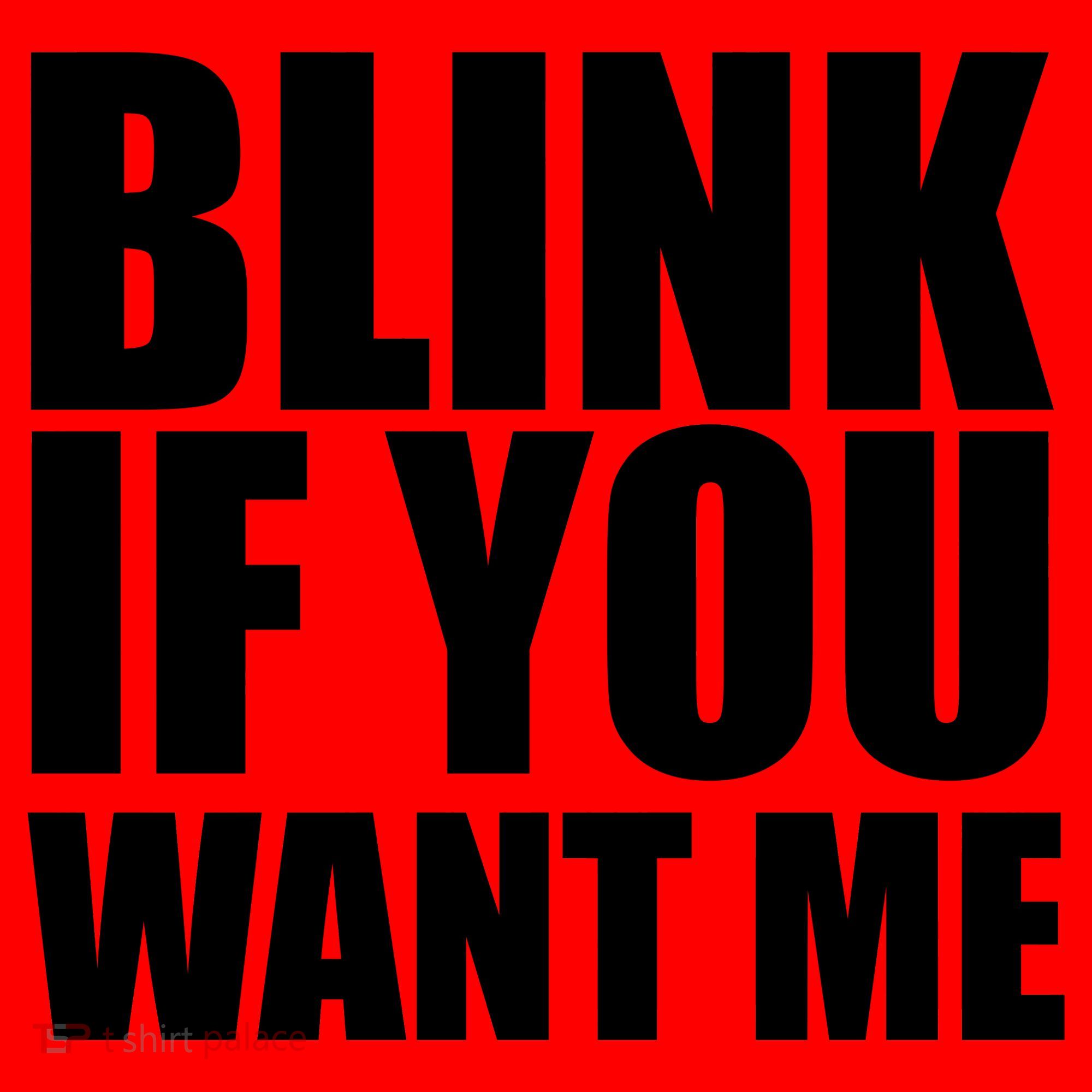Blink If You Want Me Santa Hat