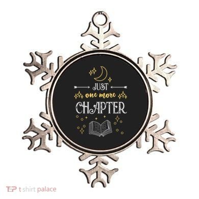 Book Lover Just One More Chapter Bookworm Gift Ornament