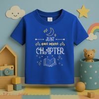 Book Lover Just One More Chapter Bookworm Gift Toddler T-Shirt thumb 3