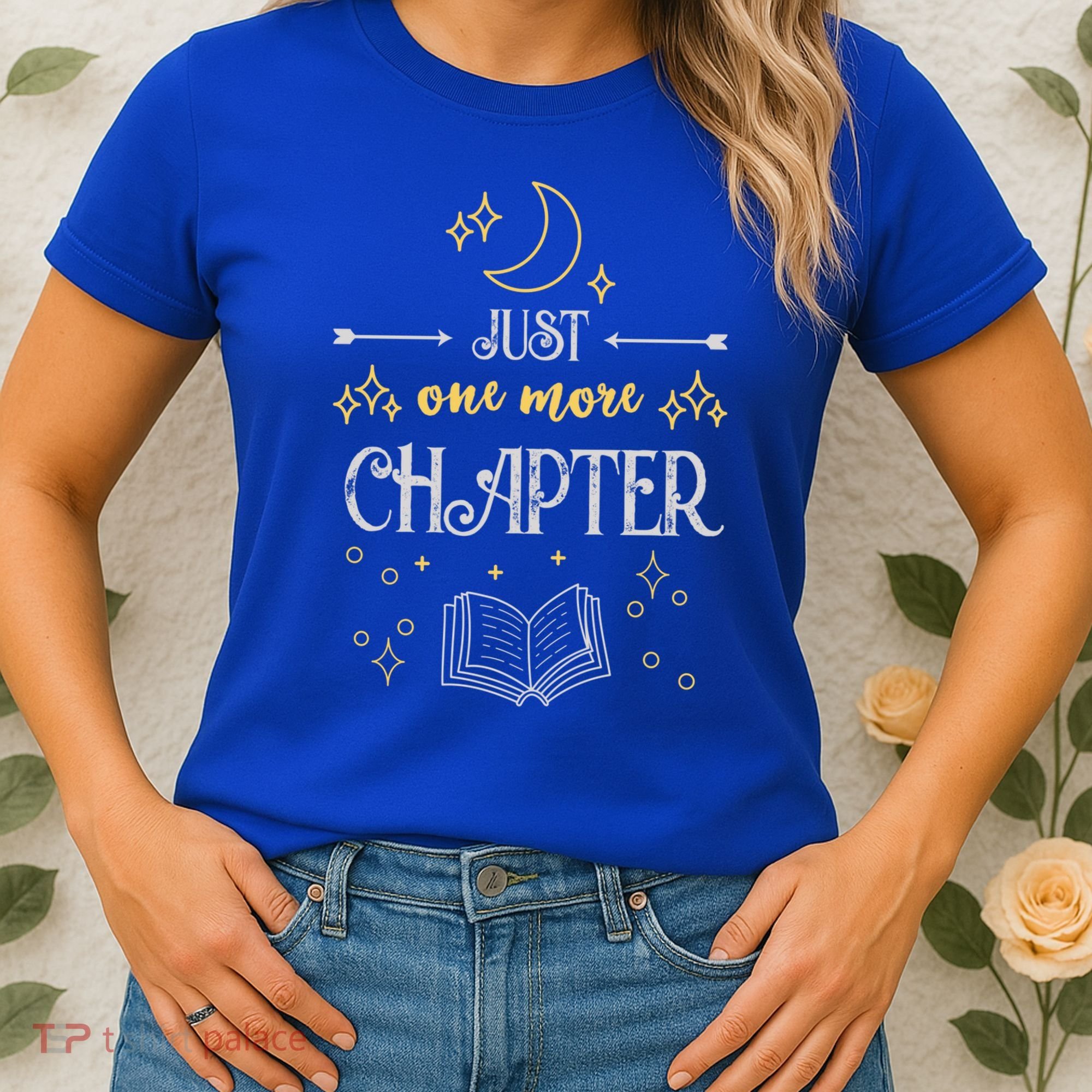 Book Lover Just One More Chapter Bookworm Gift Women's T-Shirt