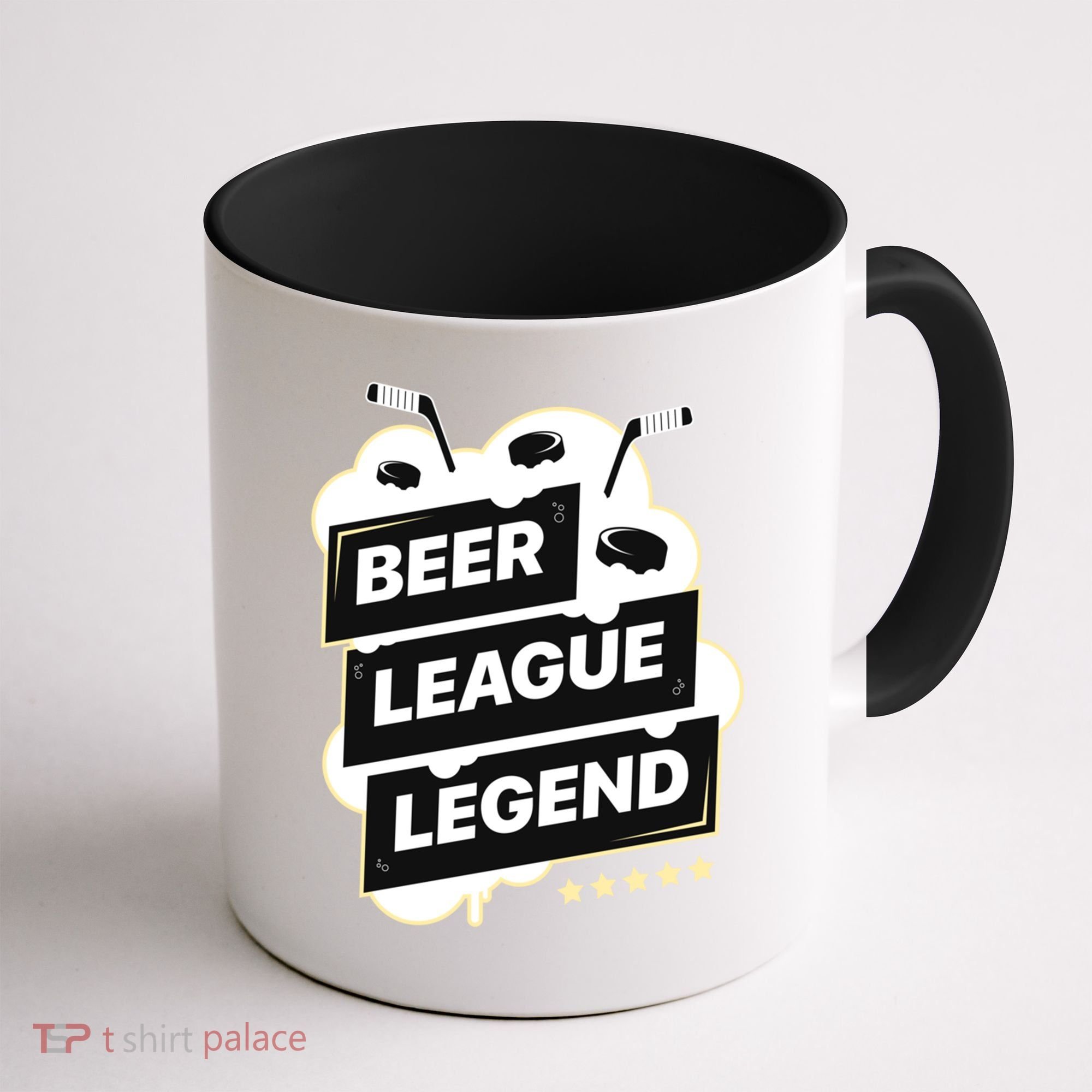 Beer League Legend Hockey Gift Coffee Mug