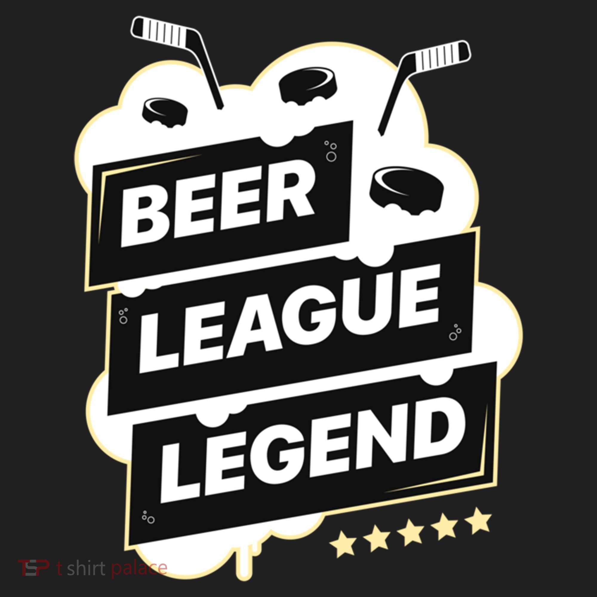 Beer League Legend Hockey Gift Beanie