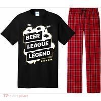 Beer League Legend Hockey Gift Pajama Set thumb 0