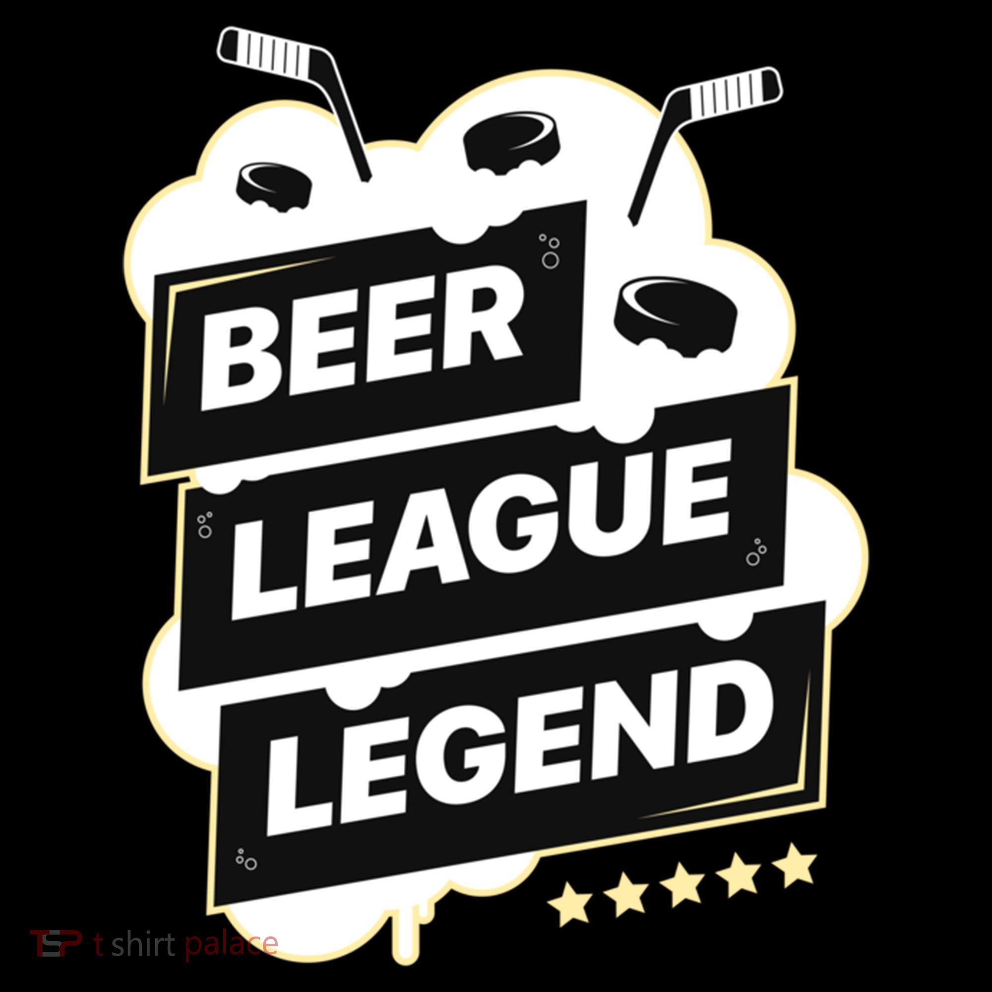 Beer League Legend Hockey Gift Women's Hoodie