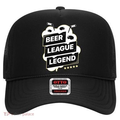 Beer League Legend Hockey Gift Hat
