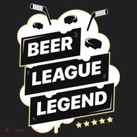 Beer League Legend Hockey Gift Hat thumb 2