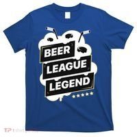 Beer League Legend Hockey Gift T-Shirt thumb 0