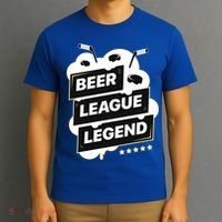 Beer League Legend Hockey Gift T-Shirt thumb 3