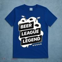 Beer League Legend Hockey Gift T-Shirt thumb 5