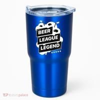 Beer League Legend Hockey Gift Tumbler thumb 0
