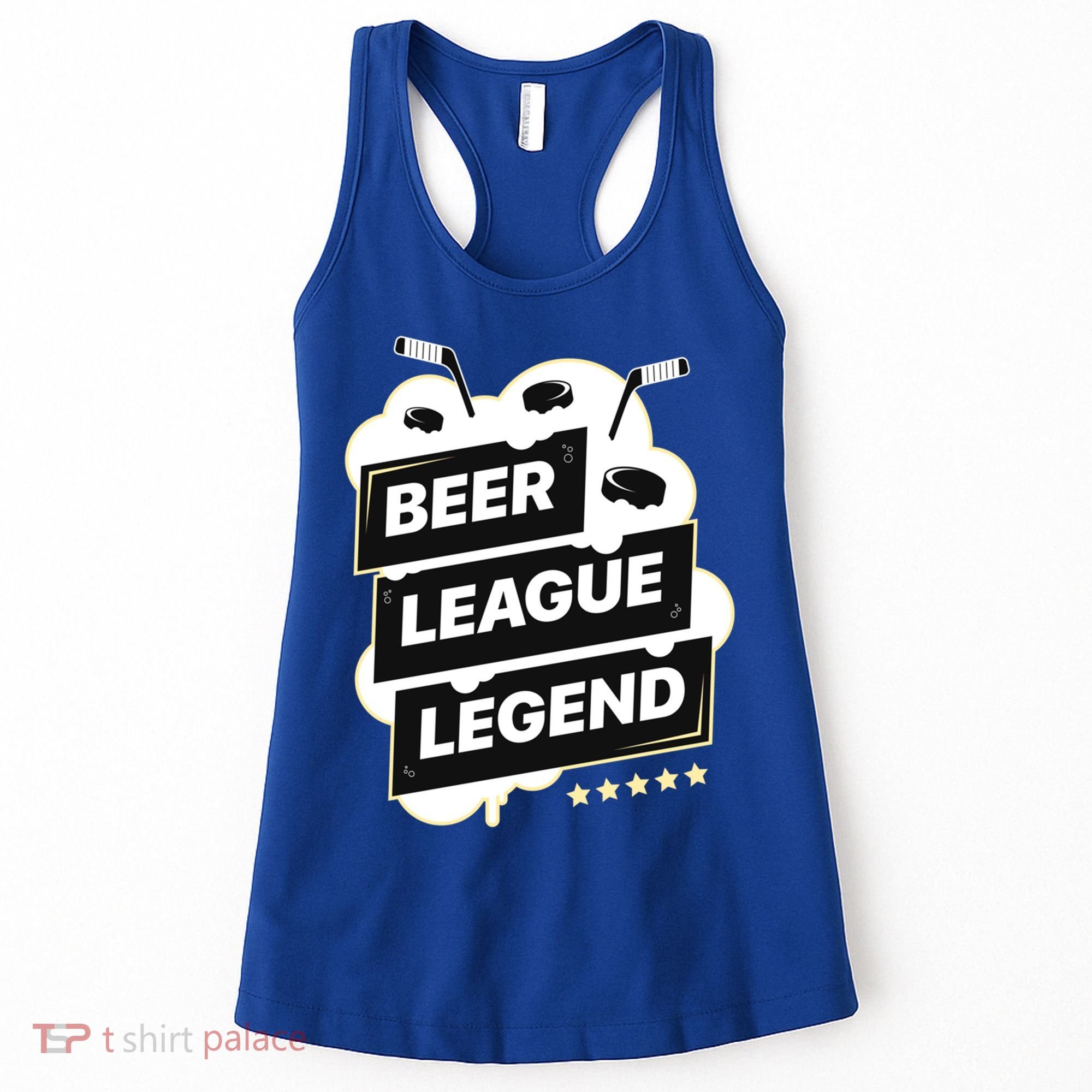 Beer League Legend Hockey Gift Women's Tank Top