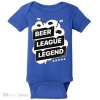 Beer League Legend Hockey Gift Baby Bodysuit thumb 0