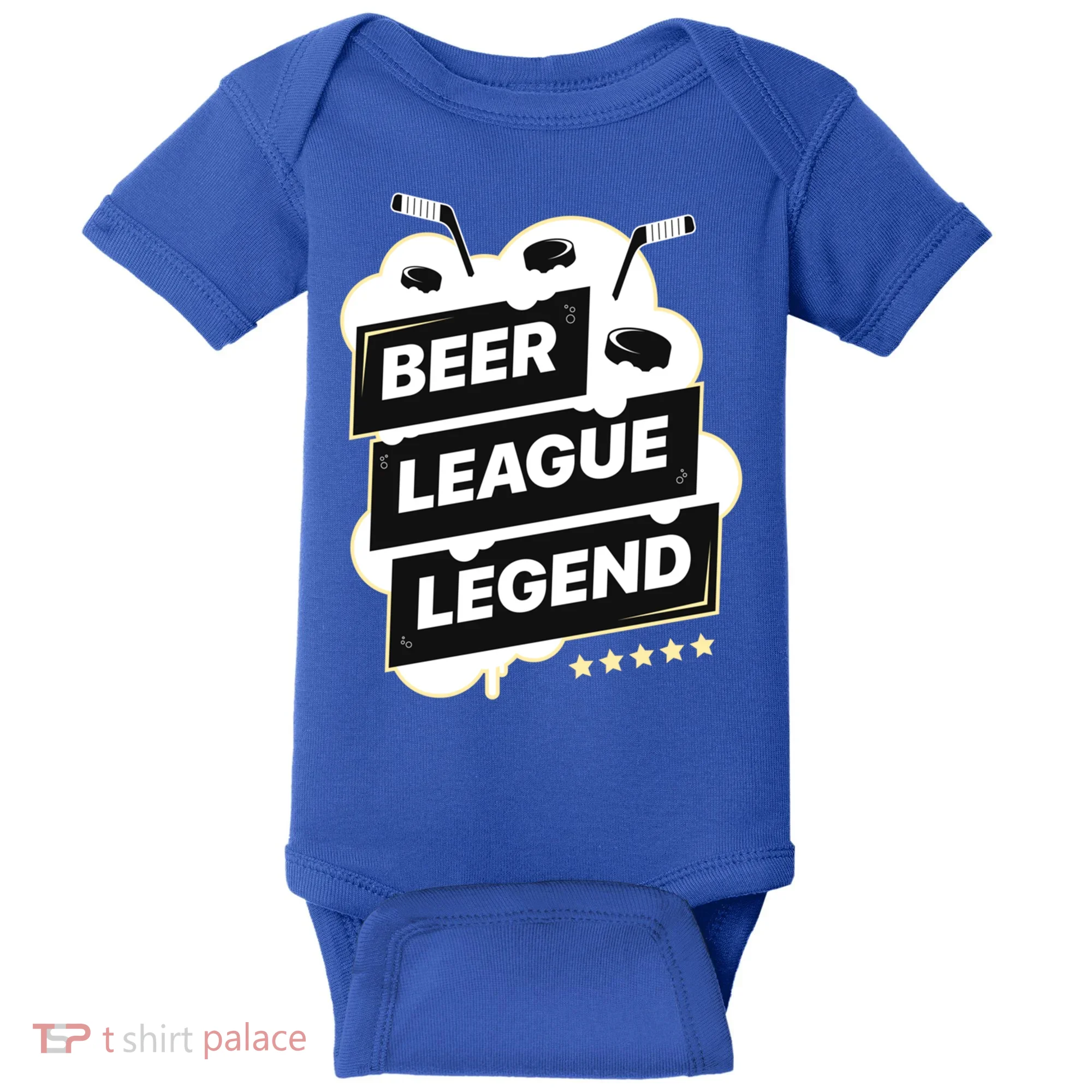 Beer League Legend Hockey Gift Baby Bodysuit