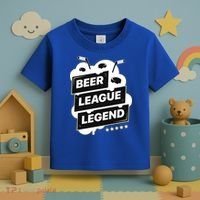 Beer League Legend Hockey Gift Toddler T-Shirt thumb 3