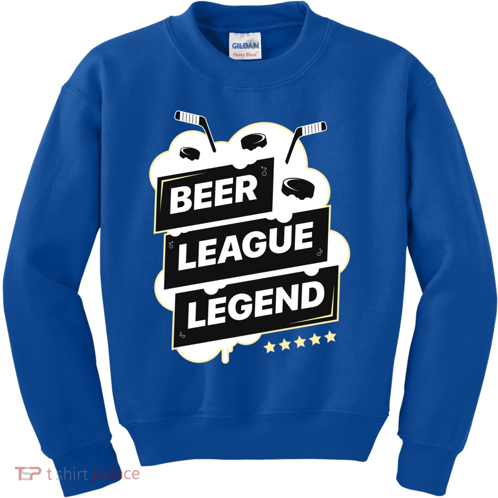 Beer League Legend Hockey Gift Kids Sweatshirt