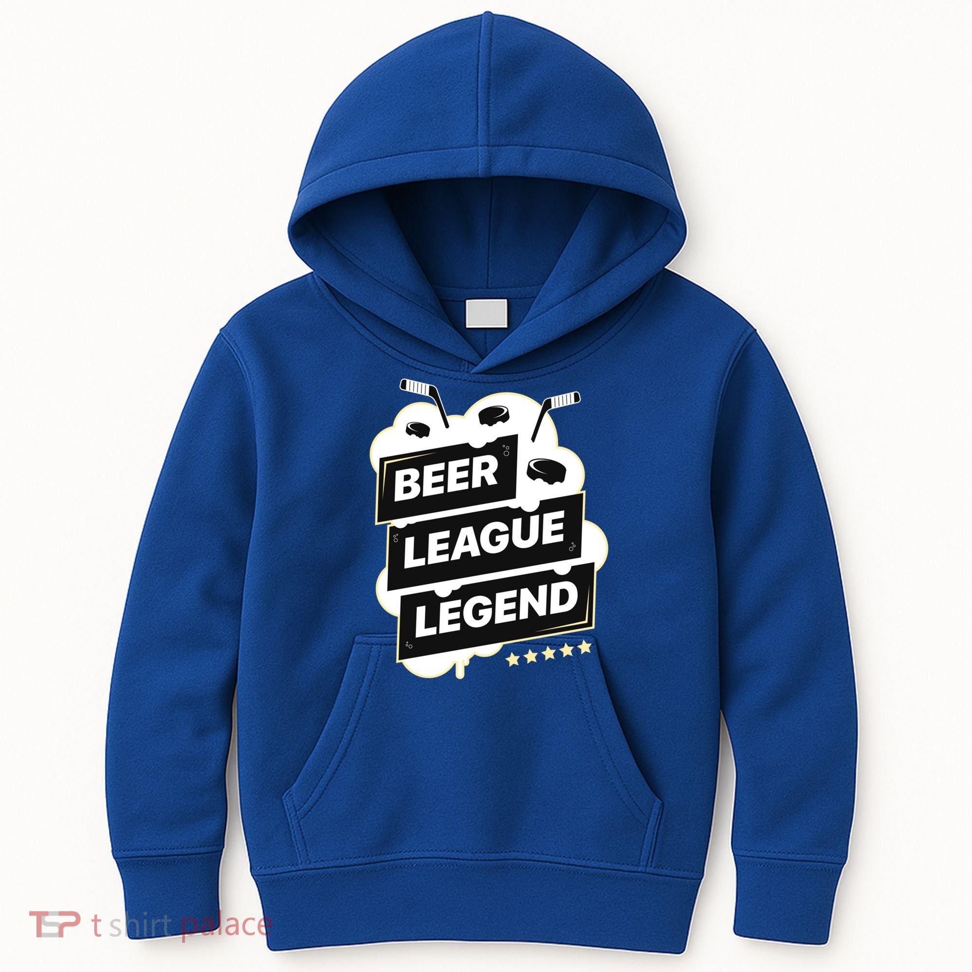 Beer League Legend Hockey Gift Kids Hoodie